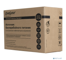 ИБП Exegate EP285490RUS ИБП ExeGate SpecialPro UNB-1200.LED.AVR.EURO.RJ.USB <1200VA/750W, LED, AVR, 4 евророзетки, RJ45/11, USB, Black>