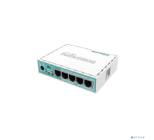 Сетевое оборудование MikroTik RB750Gr3 hEX Маршрутизатор гигабитный высокопроизводительный Ethernet with power supply and case 5 port 10/100/1000