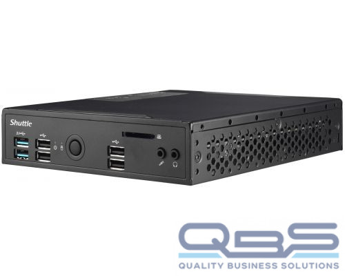 Платформа Shuttle DS10U J4205U, 2*DDR4L SODIMM (2400MHz), 2.5 HDD/SSD, M.2, 2*GLan, WiFi, BT, HDMI, DP, VGA, 4*USB 3.1, 4*USB 2.0, SD card reader, 65 купить QBS.ru