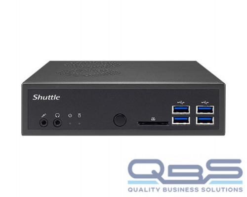 Платформа Shuttle XPC slim DA320 AM4, AMD A320, 2*SODIMM DDR4, 2.5 HDD/SSD, M.2, 5.1CH, 2*Glan, card reader, 6*USB 3.2, HDMI, 2*DP, 2*COM, audio, noO купить QBS.ru