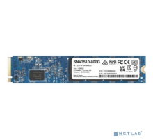 Дисковый массив Synology SNV3510-800G SSD SNV3000 Series PCIe 3.0 x4 ,M.2 22110, 800GB, R3000/W1000 Mb/s, IOPS 400K/70K, MTBF 1,8M repl SNV3500-800G'