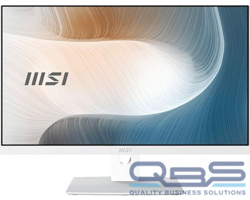 Моноблок 23.8 MSI Modern AM241P 11M-414XRU 9S6-AE0112-667 i5 1135G7/8GB/256GB SSD/1920x1080/WiFi/BT/90W/USB kbd/USB mouse/noOS/white купить QBS.ru