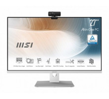 Моноблок 27'' MSI Modern AM271P 11M-600XRU 9S6-AF8112-643 i5-1135G7/8GB/512GB SSD/ris Xe Graphics/FHD IPS/WiFi/BT/noOS/white