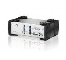 Переключатель электронный ATEN 2 PORT KVM & USB FOR PS2 W/1.2
