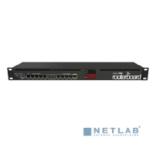 Сетевое оборудование MikroTik RB2011UiAS-RM Маршрутизатор для помещений: 10 Ethernet (5 Gigabit), 1 SFP, 128 МБ RAM, сенсорный дисплей и раздача PoE-питания на 10 порту