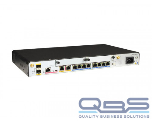 Huawei AR1220EVW, 2GE COMBO,8GE LAN, точка доступа 802.11b/g/n, 2 USB, 2 SIC, встроенный 32-канальный DSP, адаптер питания PoE купить QBS.ru