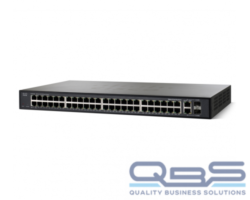 Cisco SF200-48P 48-Port 10/100 PoE Smart Switch купить QBS.ru
