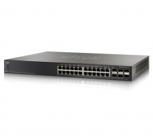 Cisco SG500X-24P 24-port 10/100 POE Gigabit Stackable Managed Switch