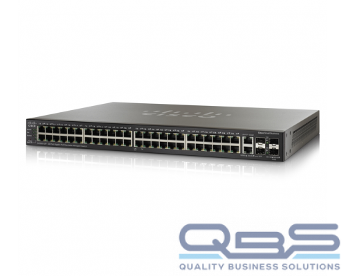 Cisco SG500-52P 52-port Gigabit POE Stackable Managed Switch купить QBS.ru