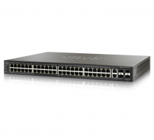 Cisco SF500-48P 48-port 10/100 POE Stackable Managed Switch with Gigabit Uplinks