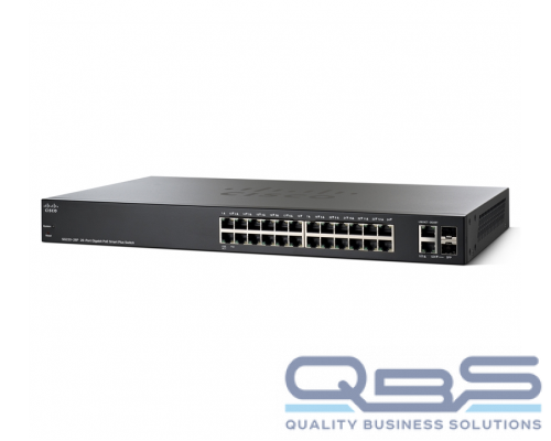 Cisco SG220-26P 26-Port Gigabit PoE Smart Plus Switch купить QBS.ru