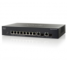 Cisco SF302-08P 8-port 10/100 PoE Managed Switch w/Gig Uplinks