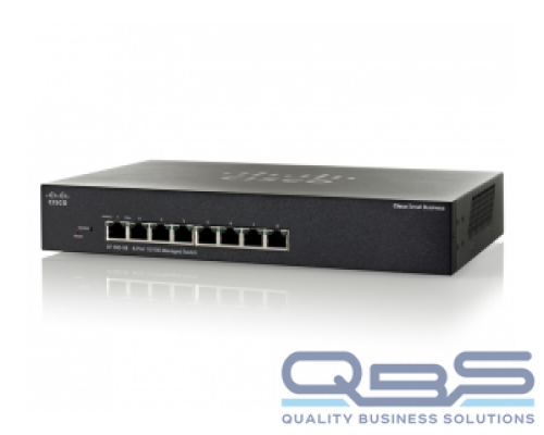 Cisco SF300-08 8-port 10/100 Managed Switch купить QBS.ru
