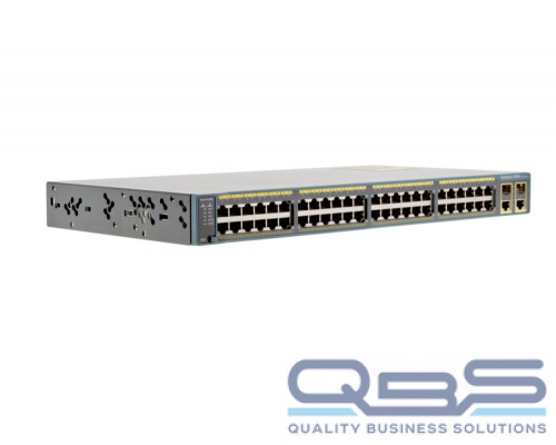 Коммутатор Cisco WS-C2960+48PST-S купить QBS.ru