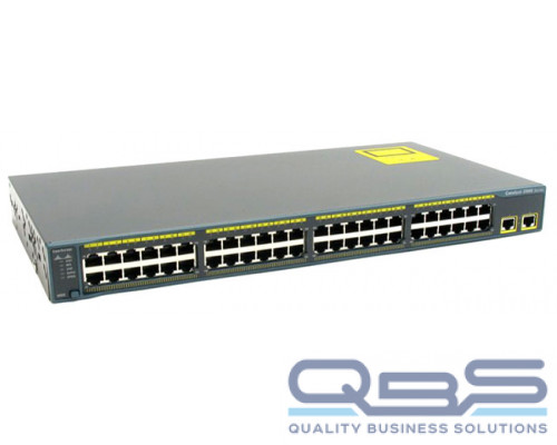 Коммутатор Cisco WS-C2960+48TC-S купить QBS.ru