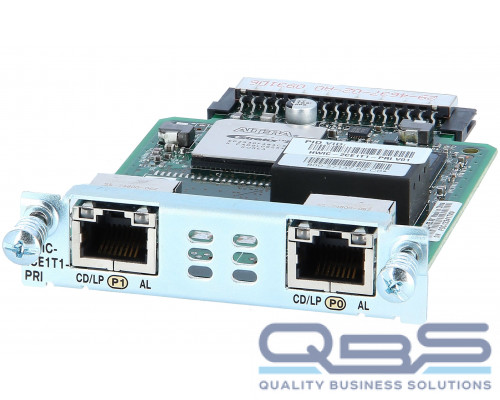 Сетевой модуль Cisco HWIC-2CE1T1-PRI купить QBS.ru