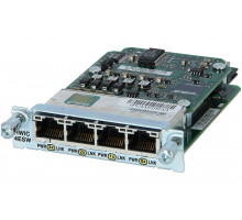 Сетевой Модуль Cisco HWIC-4ESW-POE