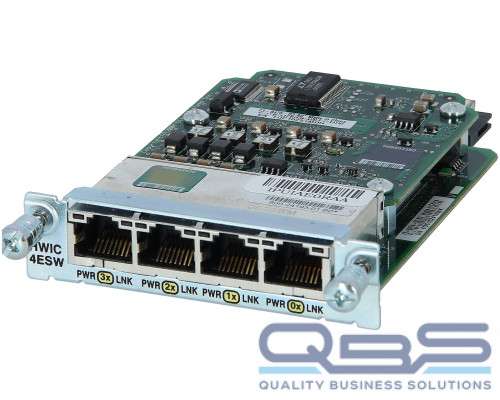 Сетевой Модуль Cisco HWIC-4ESW-POE купить QBS.ru