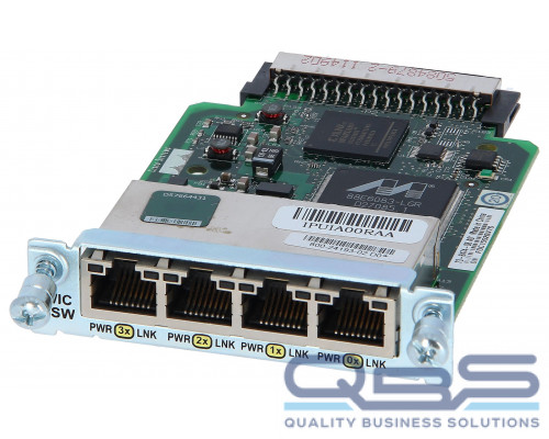 Сетевой модуль Cisco HWIC-4ESW купить QBS.ru