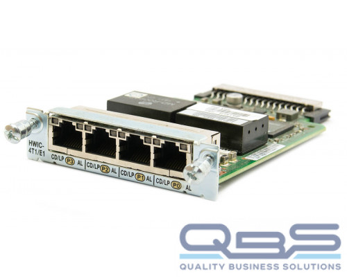 Сетевой модуль Cisco HWIC-4T1/E1 купить QBS.ru