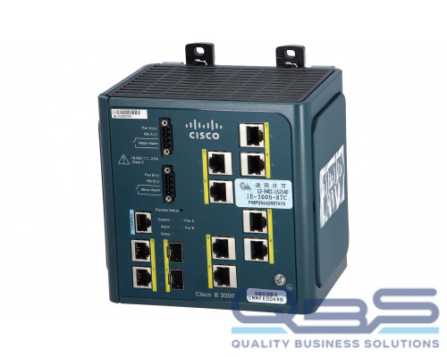 Коммутатор Cisco IE-3000-8TC купить QBS.ru
