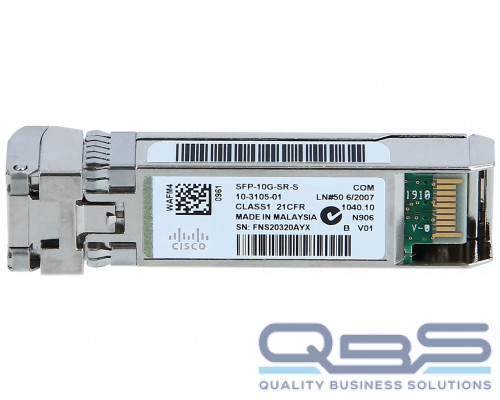 SFP Трансивер (Модуль) Cisco SFP-10G-SR-S купить QBS.ru