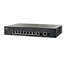Cisco SF302-08PP 8-port 10/100 PoE+ Managed Switch