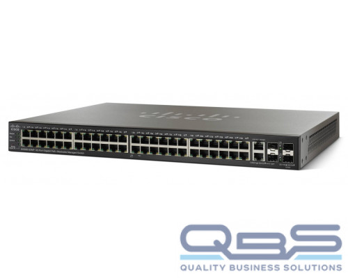 Cisco SG500-52MP 52-port Gigabit Max PoE+ Stackable Managed Switch купить QBS.ru