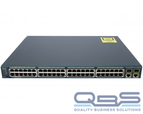 Коммутатор Cisco WS-C2960-48PST-L купить QBS.ru