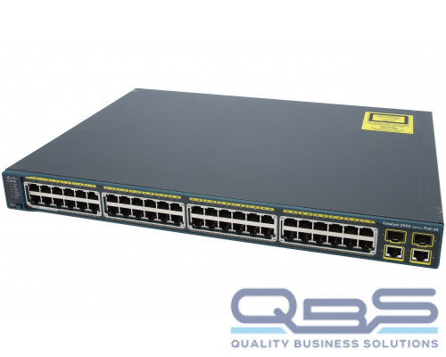 Коммутатор Cisco WS-C2960-48TC-S купить QBS.ru