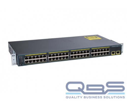 Коммутатор Cisco WS-C2960-48TT-S купить QBS.ru