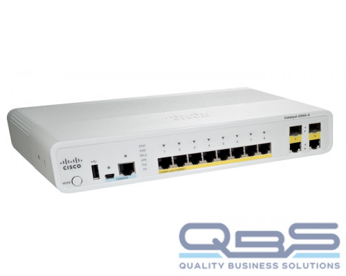 Коммутатор Cisco WS-C2960C-8TC-S купить QBS.ru