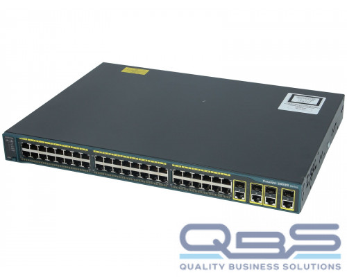 Коммутатор Cisco WS-C2960G-48TC-L купить QBS.ru