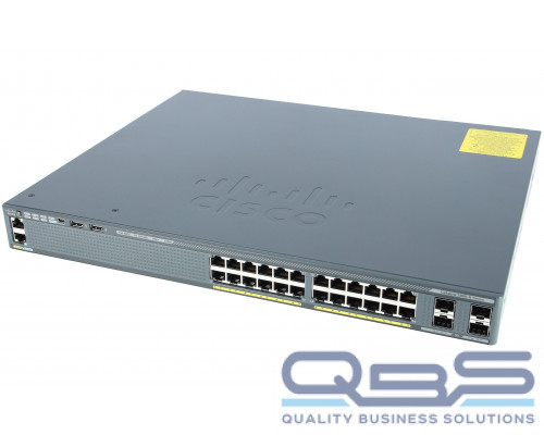 Коммутатор Cisco WS-C2960X-24PS-L купить QBS.ru