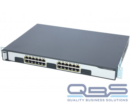 Коммутатор Cisco WS-C3750G-24T-S купить QBS.ru