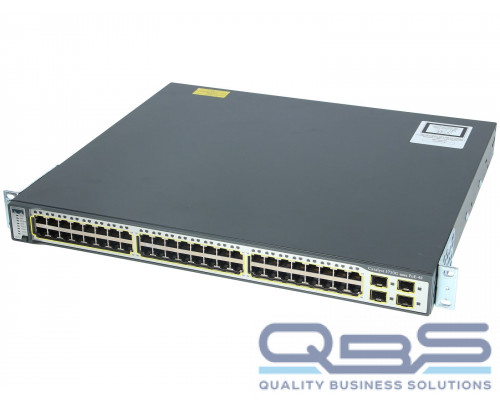 Коммутатор Cisco WS-C3750G-48PS-S купить QBS.ru
