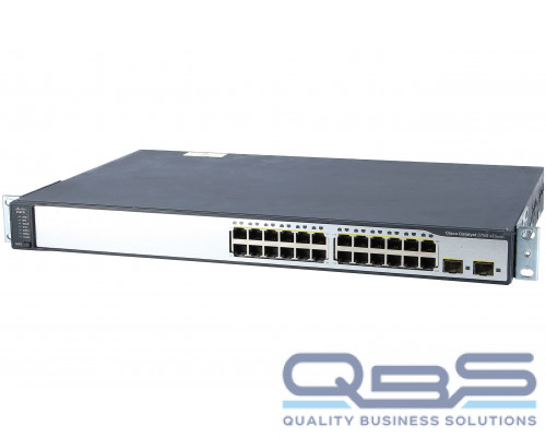 Коммутатор Cisco WS-C3750V2-24TS-E купить QBS.ru