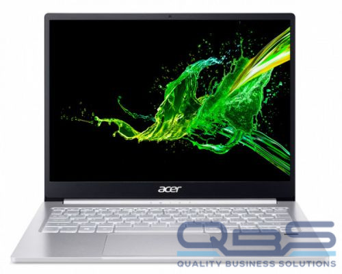 Ноутбук Acer Swift 3 SF313-52-76NZ NX.HQXER.003 i7-1065G7/16GB/512GB SSD/13.5 QHD/Iris Plus Graphics/WiFi/BT/FPR/Cam/Win10Pro/silver купить QBS.ru