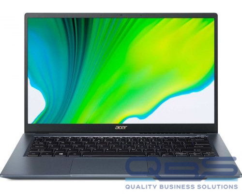 Ноутбук Acer Swift 3 SF314-510G-592W NX.A0YER.009 i5 1135G7/8GB/SSD 512GB/Iris graphics DG1 4GB/14 IPS/FHD/Win10Home/blue/WiFi/BT/Cam купить QBS.ru