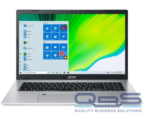 Ноутбук Acer Aspire 5 A517-52-323C NX.A5BER.004 i3 1115G4/8GB/256GB SSD/noDVD/UMA/17.3/BT/WiFi/Win10Pro/silver купить QBS.ru