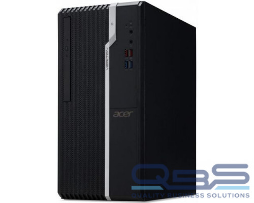 Компьютер Acer Veriton S2680G DT.VV2ER.00C G6405/8GB/256GB SSD/UHD 610/DVD-RW/USB kbd/USB mouse/noOS/black купить QBS.ru
