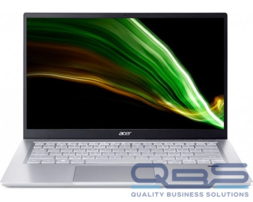 Ноутбук Acer Swift 3 SF314-511-57E0 NX.ABLER.004 i5-1135G7/8GB/512GB SSD/14 FHD IPS/Iris Xe graphics/WiFi/BT/cam/FPR/noOS/silver купить QBS.ru