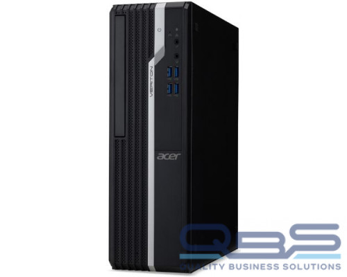Компьютер Acer Veriton X2670G DT.VTFER.03F i3-10100/4GB/500GB/ UHD Graphics 630/180W/GBitEth/USB kbd/USB mouse/noOS/black купить QBS.ru