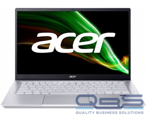 Ноутбук Acer Swift X SFX14-41G-R08J NX.AU1ER.003 Ryzen 5 5500U/8GB/512GB SSD/GTX 1650 4GB/14 FHD IPS/WiFi/BT/cam/noOS/blue/silver купить QBS.ru