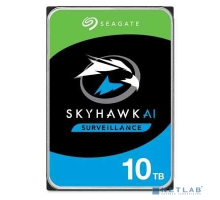Жесткий диск 10TB Seagate SkyHawkAl (ST10000VE001) {SATA 6 Гбит/с, 7200 rpm, 256 mb buffer, для видеонаблюдения}