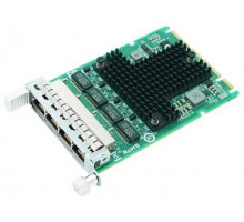  Сетевая карта OCP 3.0, 4 x 1G, разъем RJ45, Intel I350AM4P chiset