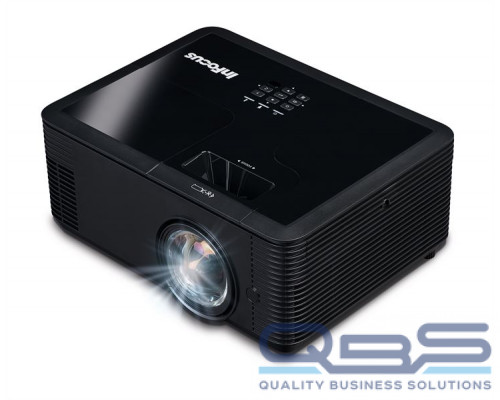 Проектор INFOCUS IN138HDST DLP,4000ANSILm,FullHD(1920x1080),28500:1,0.499:1,3.5mmin,VGA,HDMI1.4ax3(поддержка3D),USB-A(клав.,мышь),12Vtrigger,лампа15000ч.(ECOmode),Monitorout(VGA),RS232,RJ45,21дБ,3.2кг купить QBS.ru