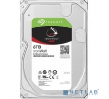 Жесткий диск 8TB Seagate IronWolf (ST8000VN004) {SATA 6.0Gb/s, 7200 rpm, 256mb buffer, 3.5