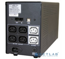 ИБП PowerCom Imperial IMP-3000AP UPS {Line-Interactive, 3000VA / 1800W, Tower, 6 х IEC320 С13 с резервным питанием, USB} (747928)