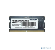 Модуль памяти Память DDR5 32Gb 4800MHz Patriot PSD532G48002S RTL PC5-38400 CL40 SO-DIMM 260-pin 1.1В dual rank